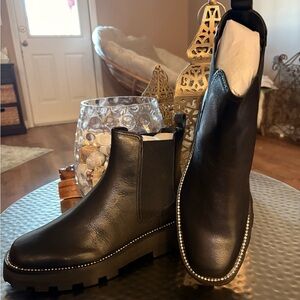 Karl Lagerfeld Black Mayde Boots